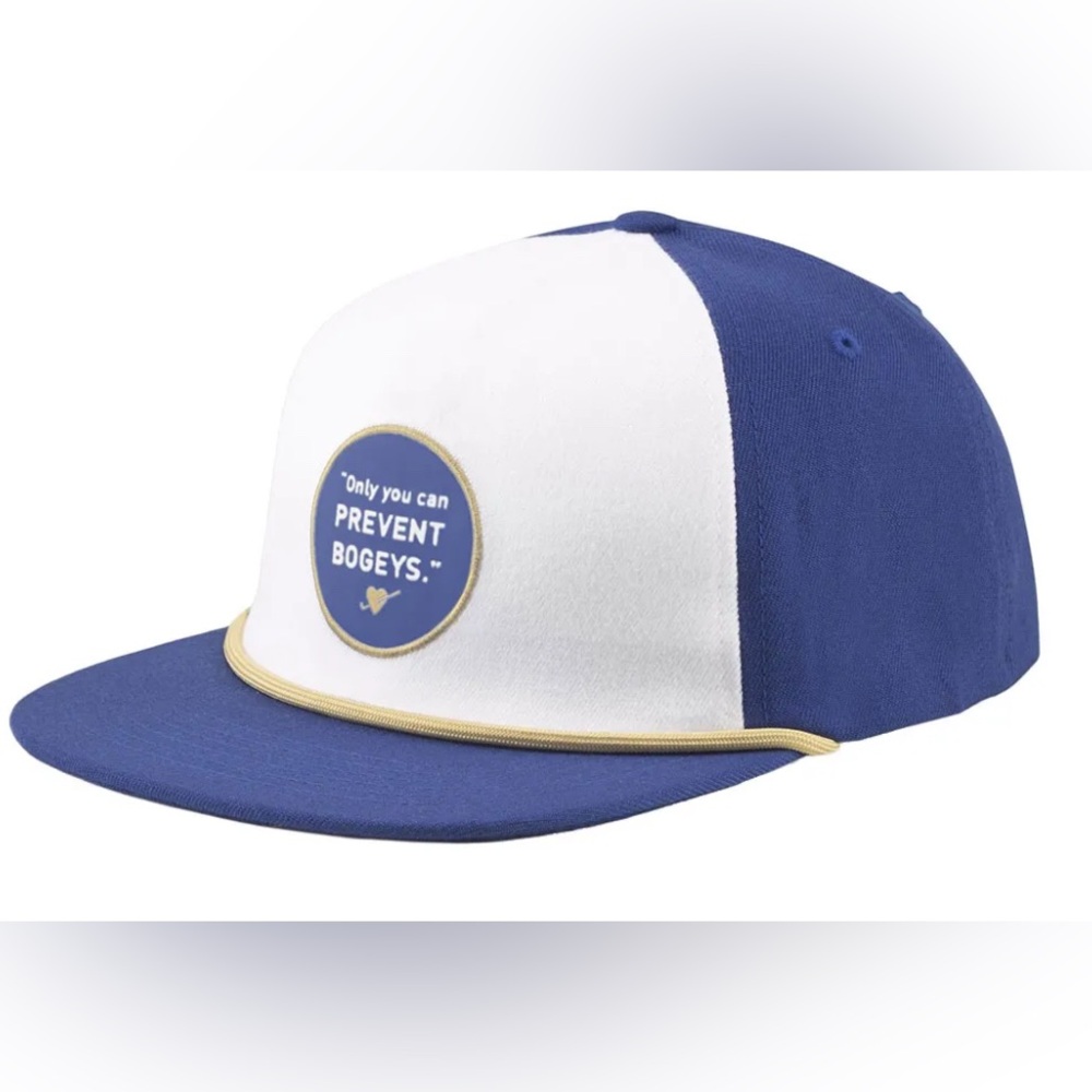 NWT Puma Golf Men's Prevent Bogeys Snapback Hat, "Only You Cqn Prevent Bogeys”